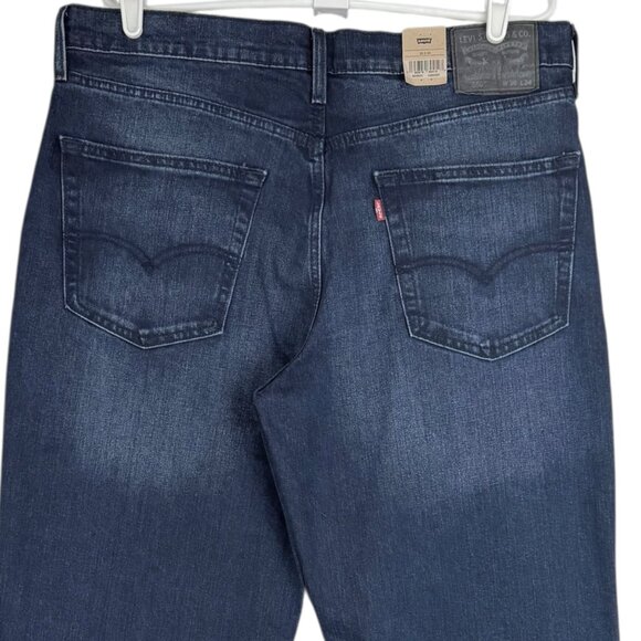 Levis 550 Men's Relaxed Fit Straight Leg Stretch Blue Denim Jeans Size 36x34 NWT - Picture 4 of 11